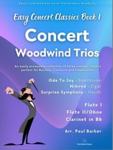 Concert Woodwind Trios - Book 1 P.O.D cover